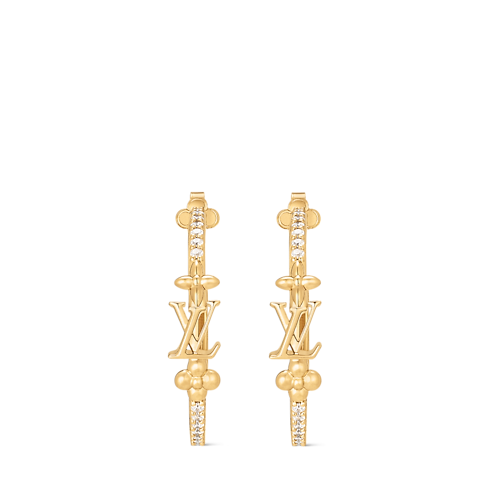 S00 Fashion Jewelry All Fashion Jewelry LV Iconic Earrings | Louis Vuitton ® (Product zoom)
