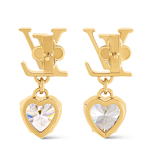 S00 Fashion Jewelry All Fashion Jewelry LV Iconic Heart Earrings | Louis Vuitton ® (Product zoom)
