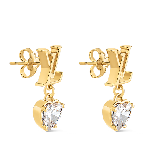 S00 Fashion Jewelry All Fashion Jewelry LV Iconic Heart Earrings | Louis Vuitton ® (Product zoom)