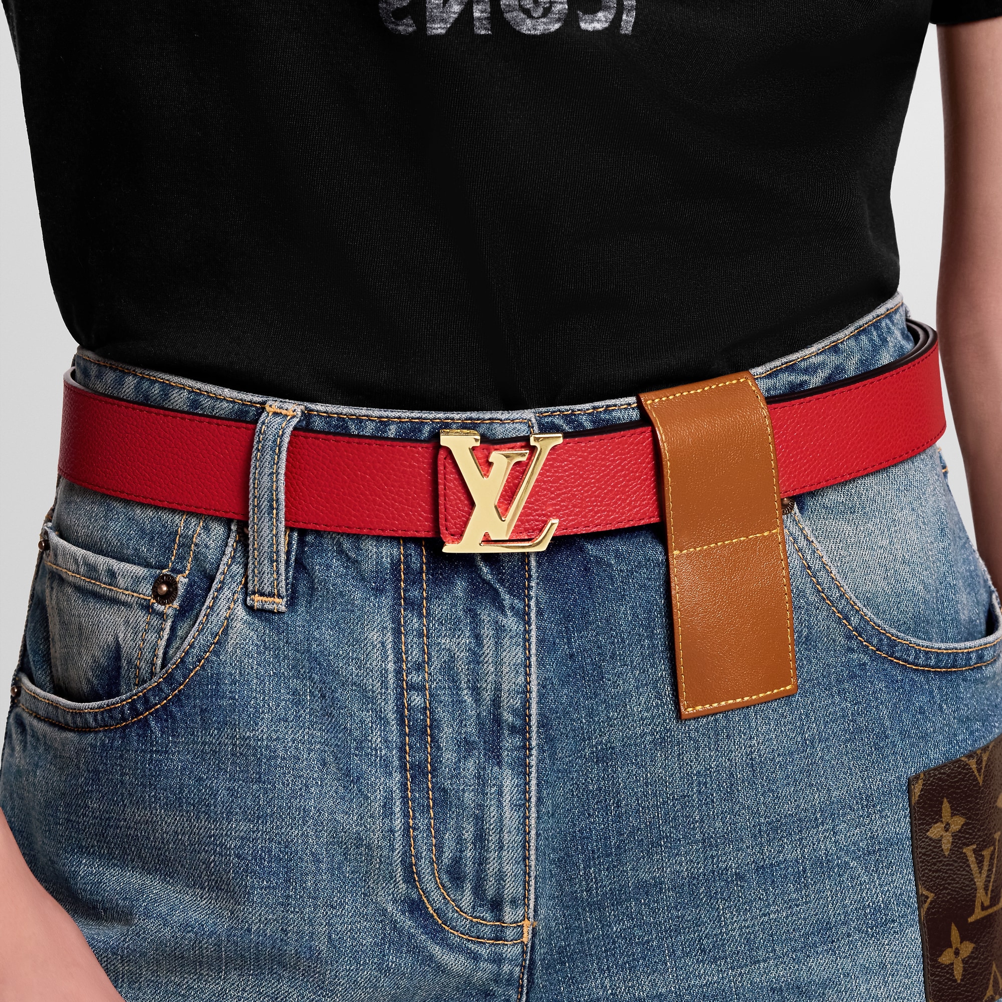 LV Initiales 30mm Reversible Belt