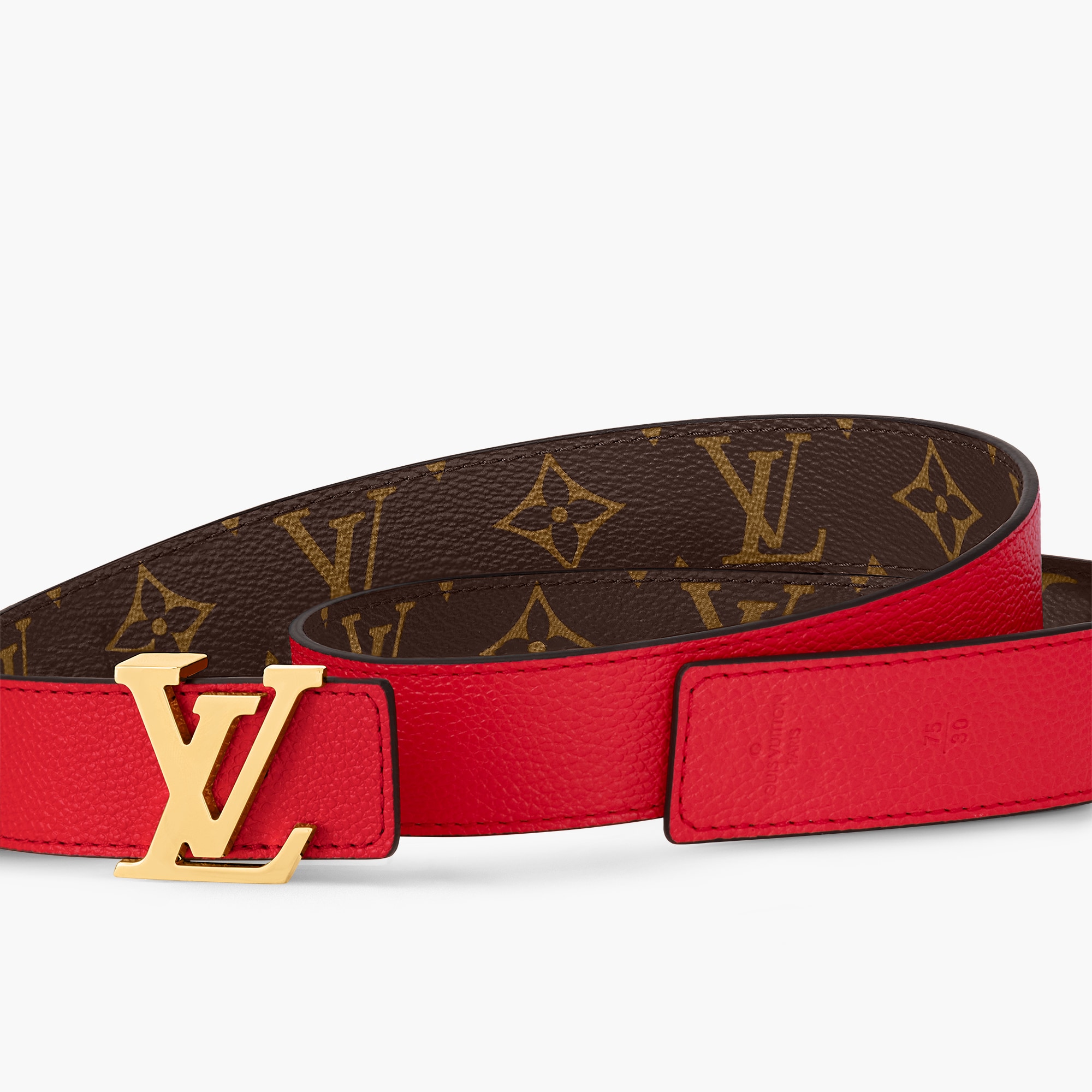LV Initiales 30mm Reversible Belt Monogram Women Accessories
