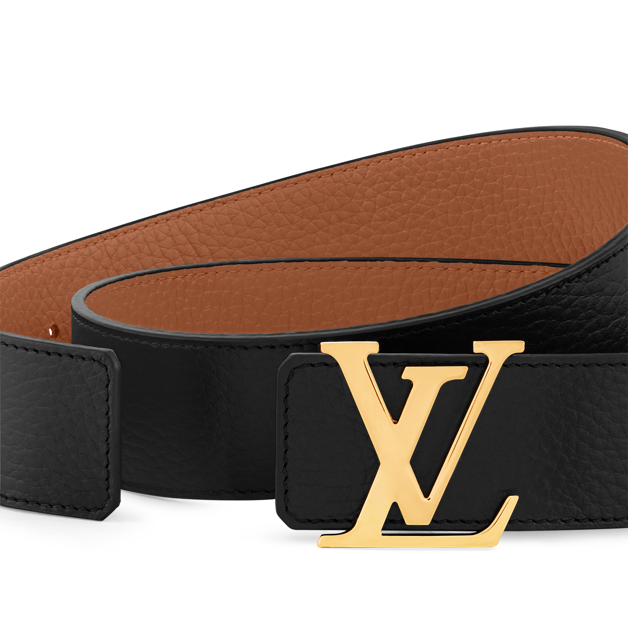 Taurillon Leather Accessories Belts LV Initiales 40MM  | Louis Vuitton ® (Product zoom)