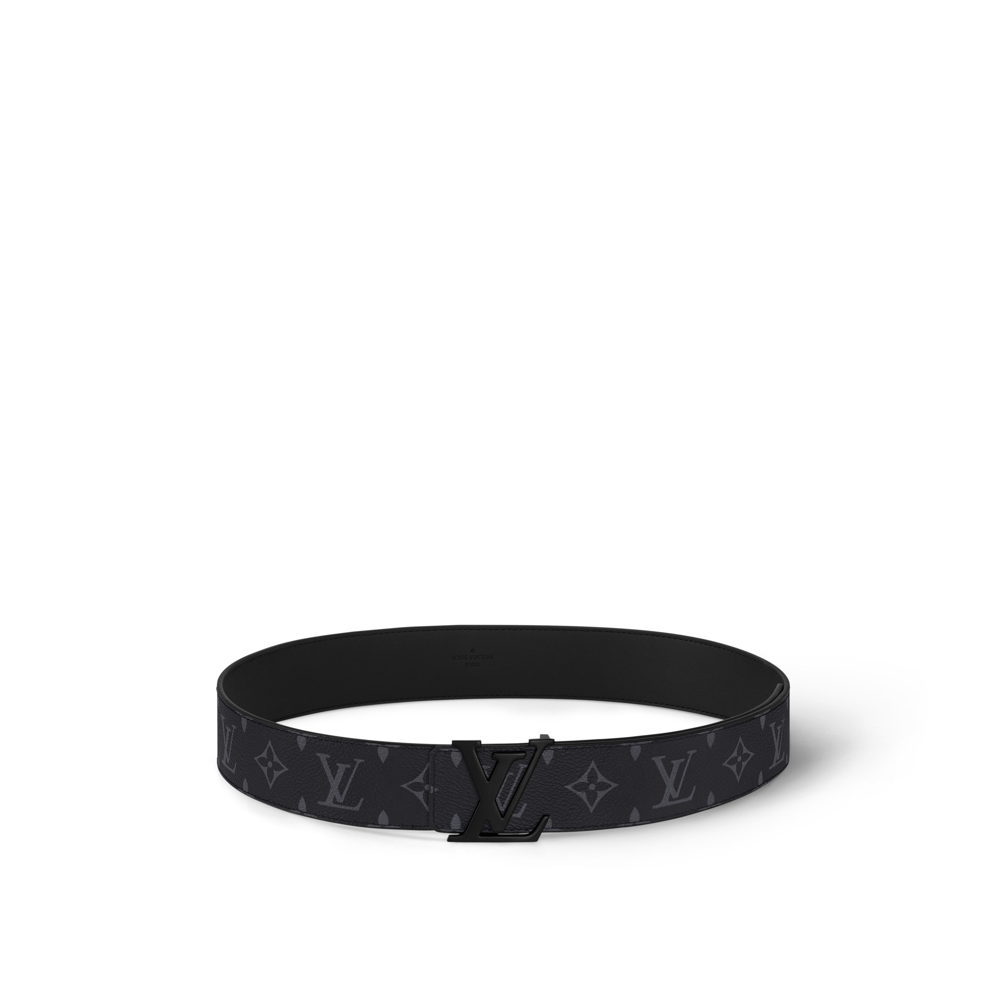  Accessories Belts LV Initiales 40mm Matte Black Belt | Louis Vuitton ® (Product zoom)