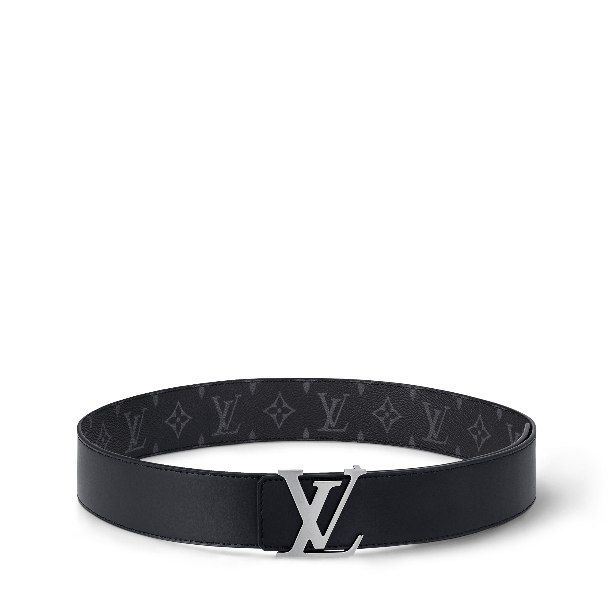 Monogram Eclipse Canvas Accessories Belts LV Initiales 40MM Reversible | Louis Vuitton ® (Product zoom)