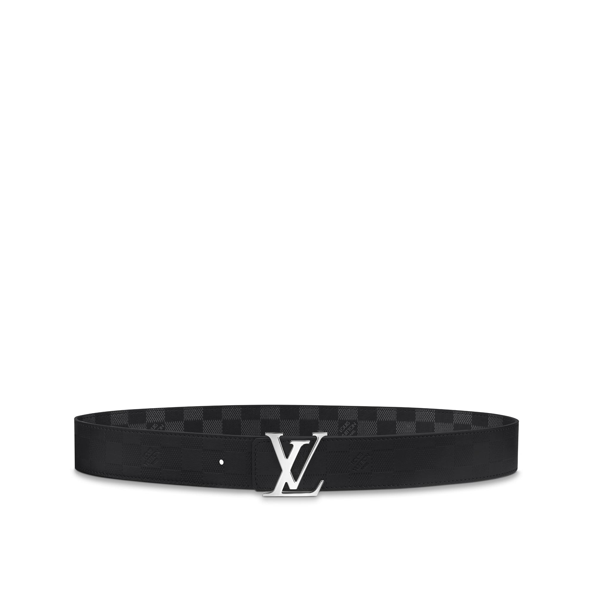 Damier Infini Leather Accessories Belts LV Initiales 40mm Reversible Belt | Louis Vuitton ® (Product zoom)