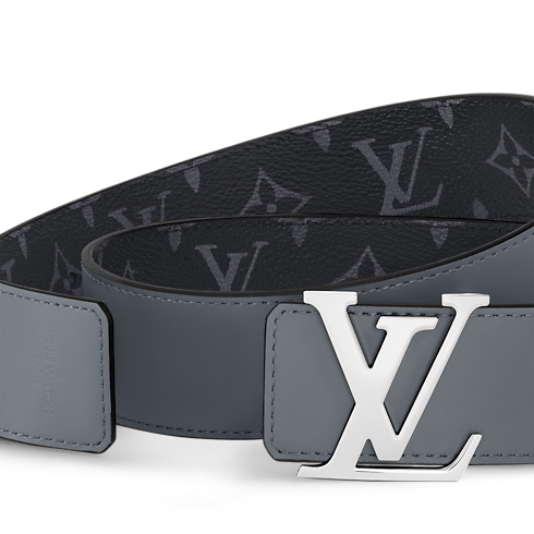 Monogram Eclipse Canvas Accessories Belts LV Initiales 40mm Reversible Belt | Louis Vuitton ® (Product zoom)