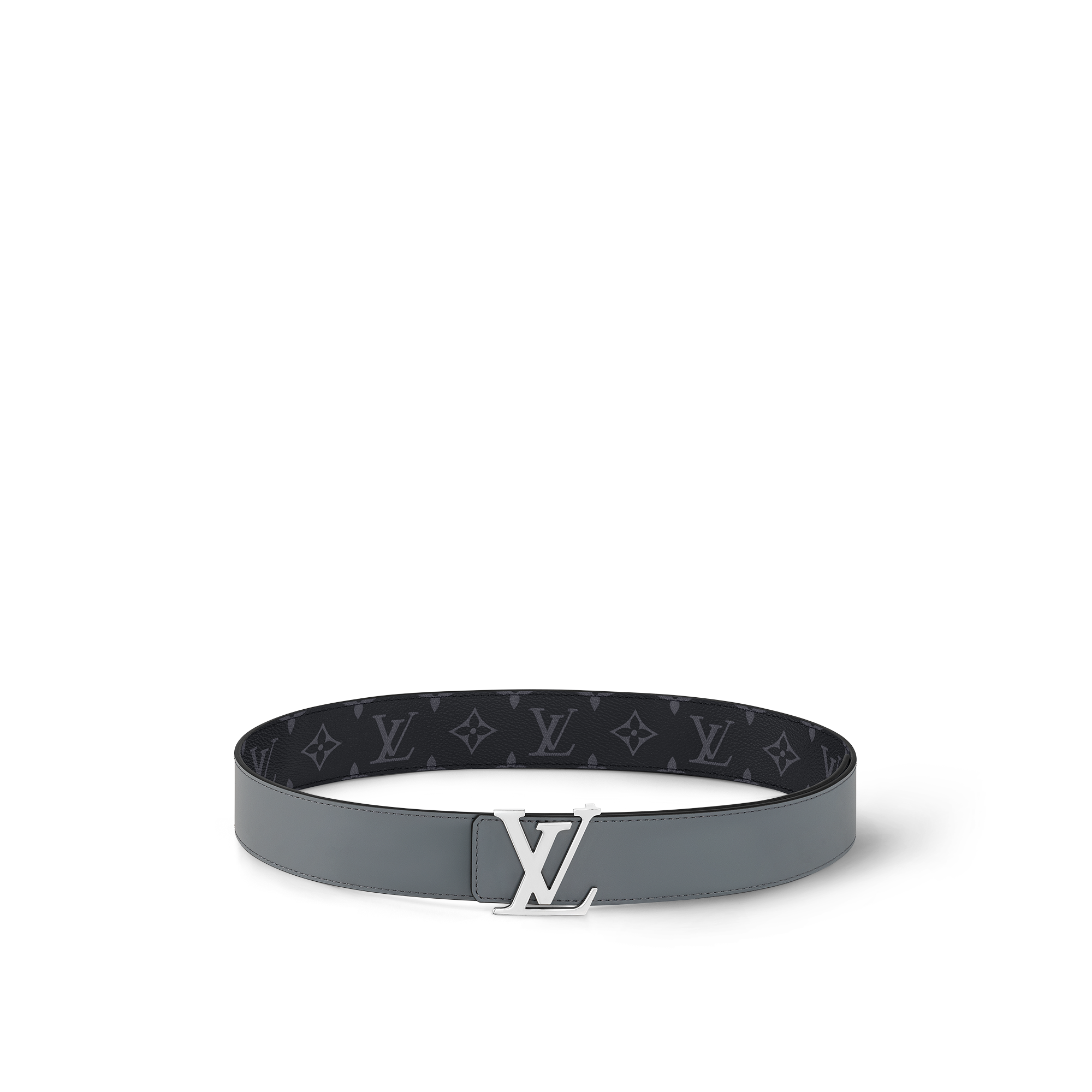 Monogram Eclipse Canvas Accessories Belts LV Initiales 40mm Reversible Belt | Louis Vuitton ® (Product zoom)