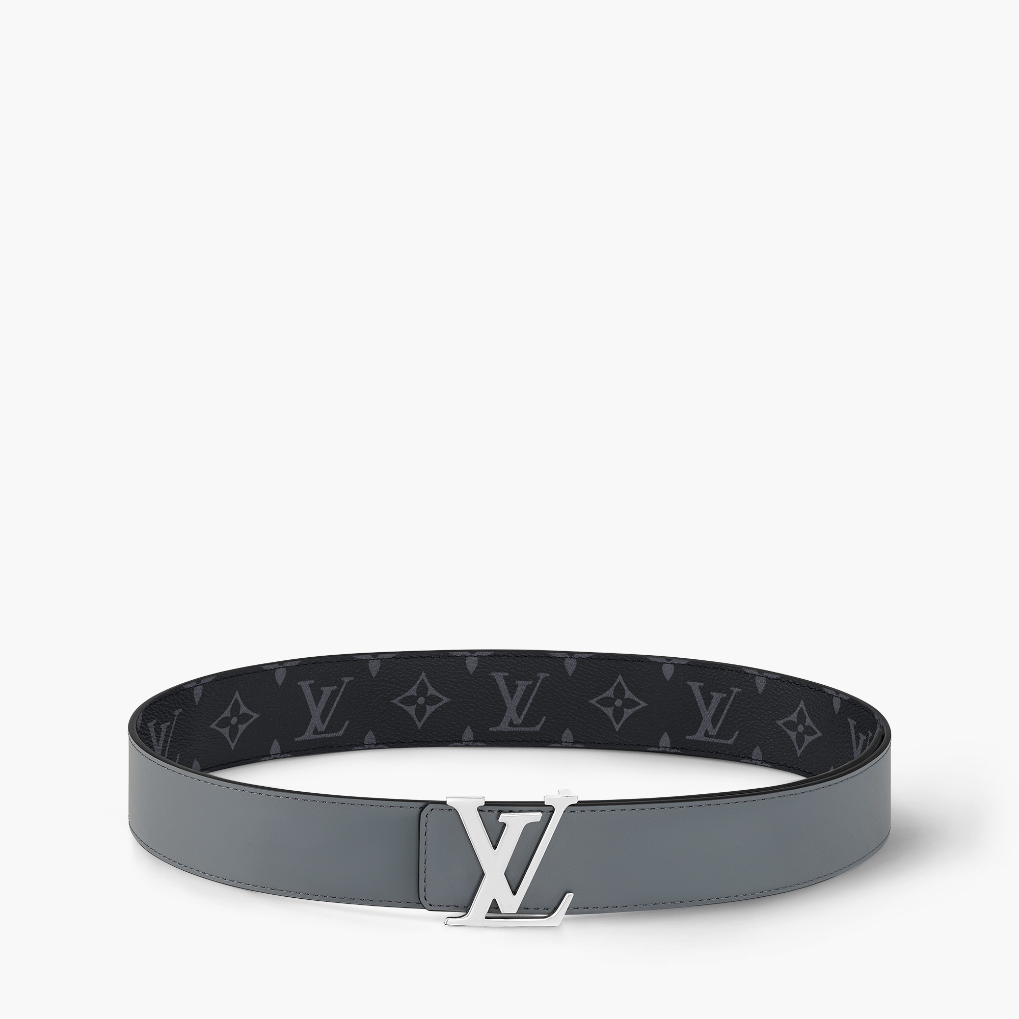 monogram all black off white belt