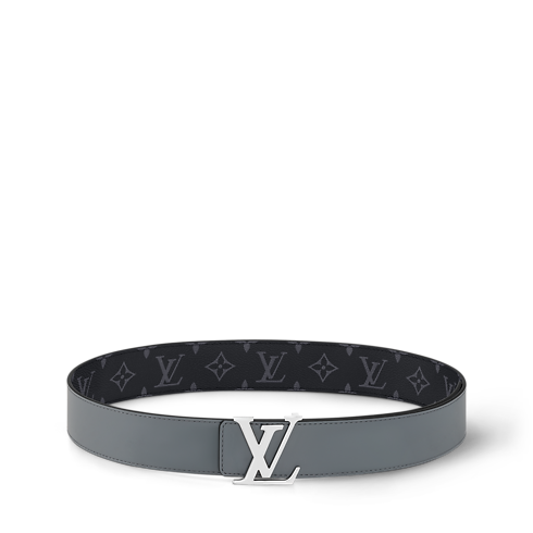 Monogram Eclipse Canvas Accessories Belts LV Initiales 40mm Reversible Belt | Louis Vuitton ® (Product zoom)