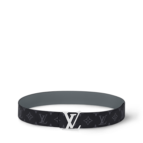 Monogram Eclipse Canvas Accessories Belts LV Initiales 40mm Reversible Belt | Louis Vuitton ® (Product zoom)