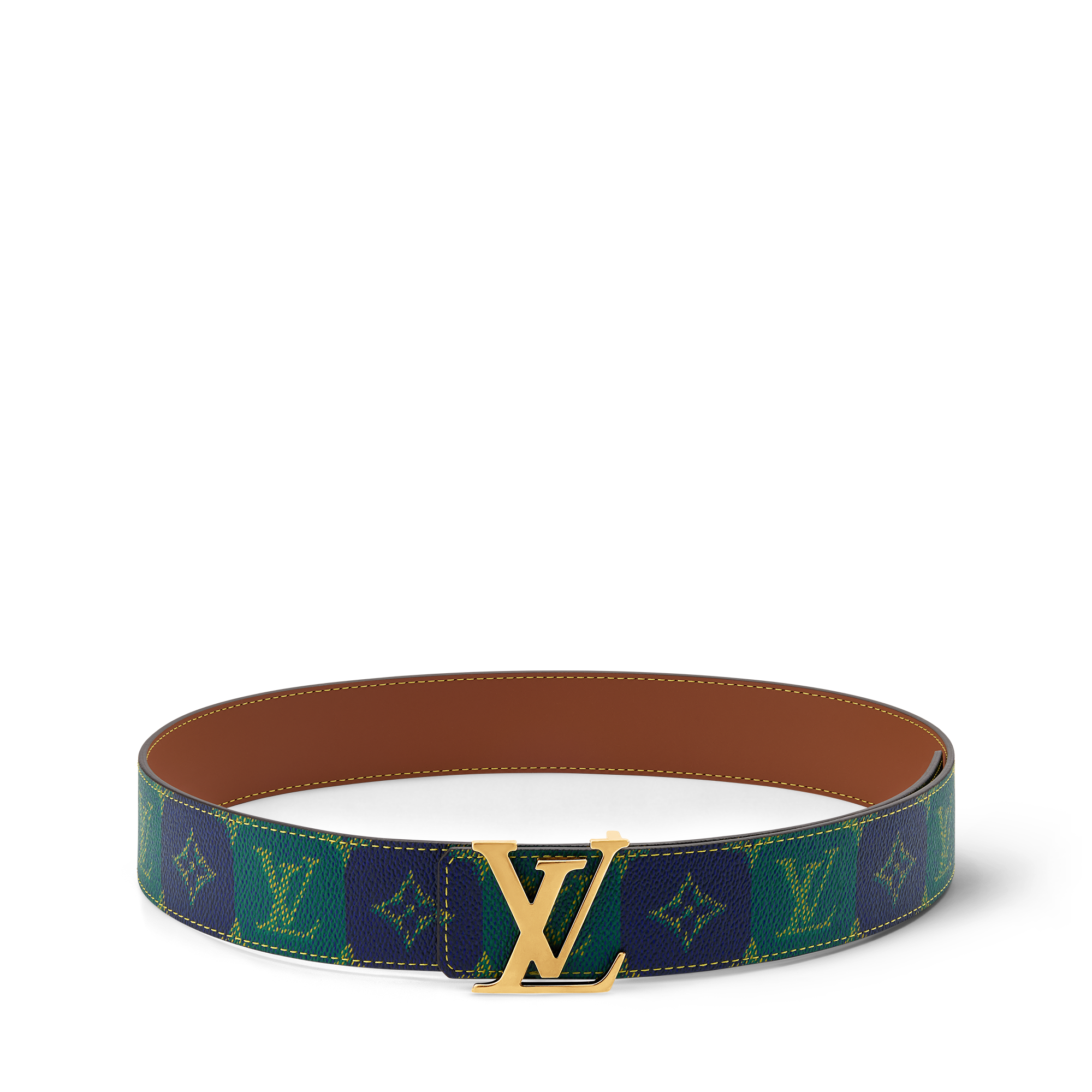  Accessories Belts LV Initiales College Monogram Heritage 40mm Reversible Belt | Louis Vuitton ® (Product zoom)