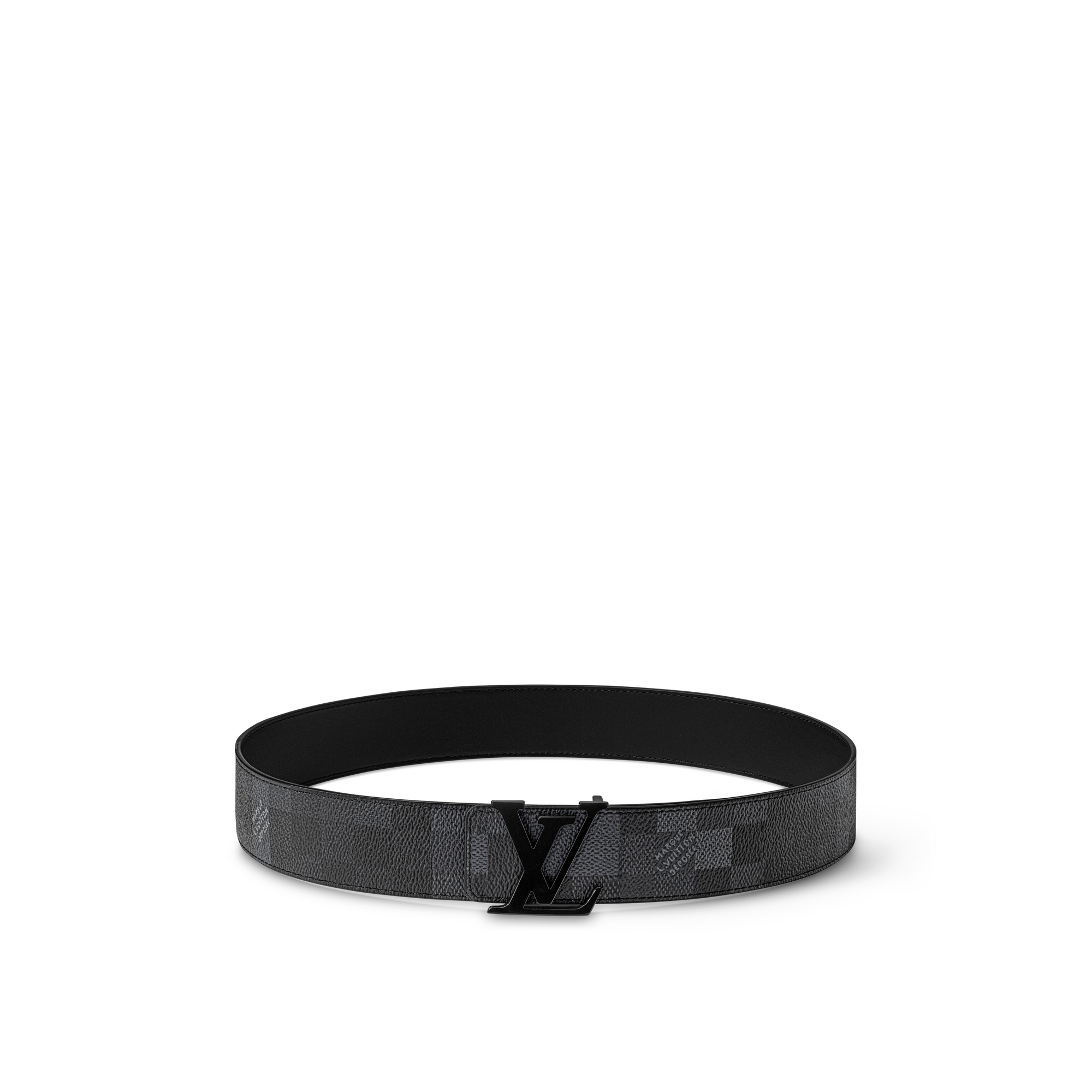 D16 Accessories Belts LV Initiales Damoflage 40mm Reversible Belt | Louis Vuitton ® (Product zoom)