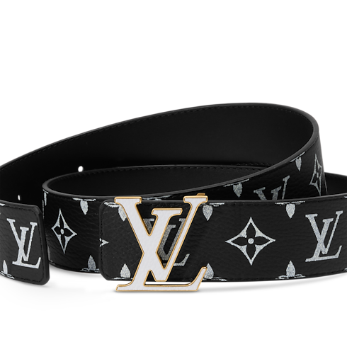 Monogram Heritage Accessories Belts LV Initiales Monogram Firefly 40mm Reversible Belt | Louis Vuitton ® (Product zoom)