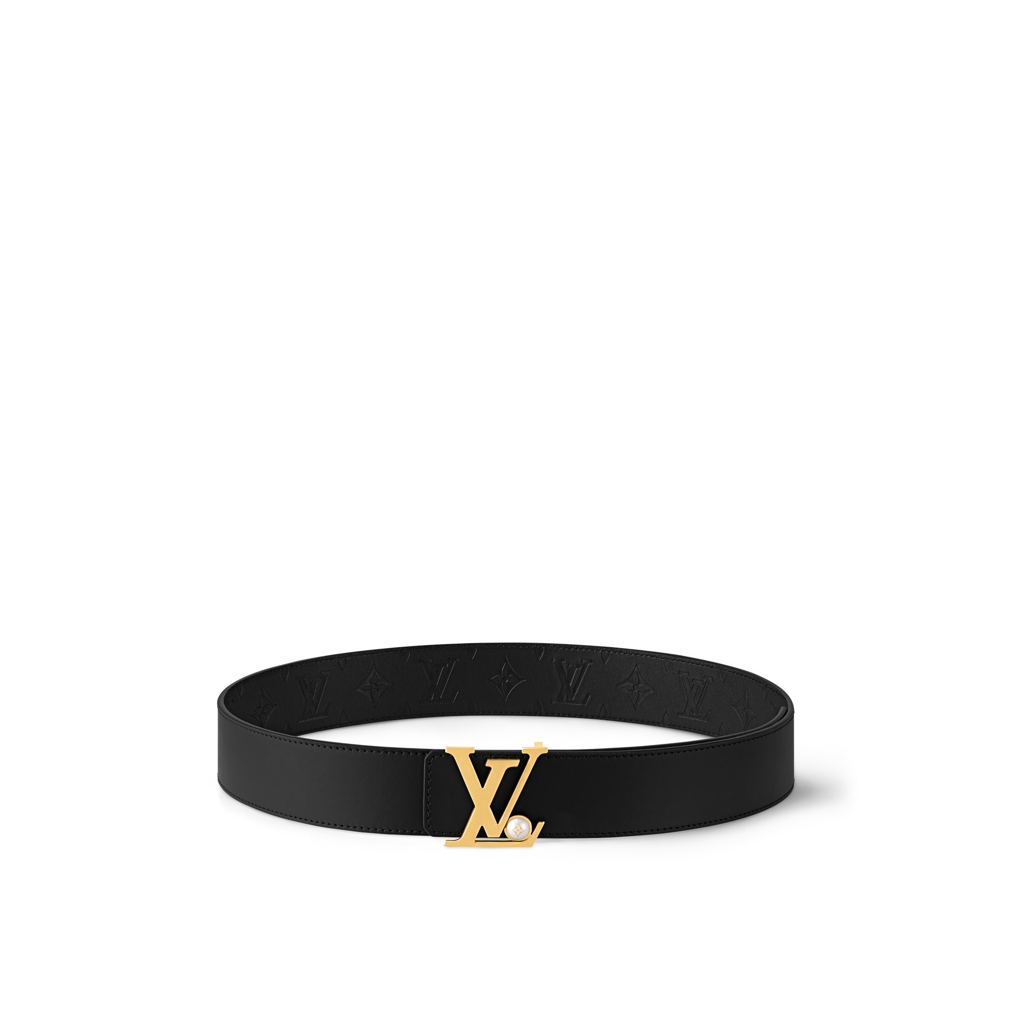  Accessories Belts LV Initiales Pearls 40mm Reversible Belt | Louis Vuitton ® (Product zoom)