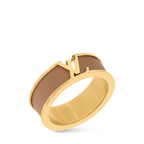 S00 Fashion Jewelry Rings LV Initiales Ring | Louis Vuitton ® (Product zoom)