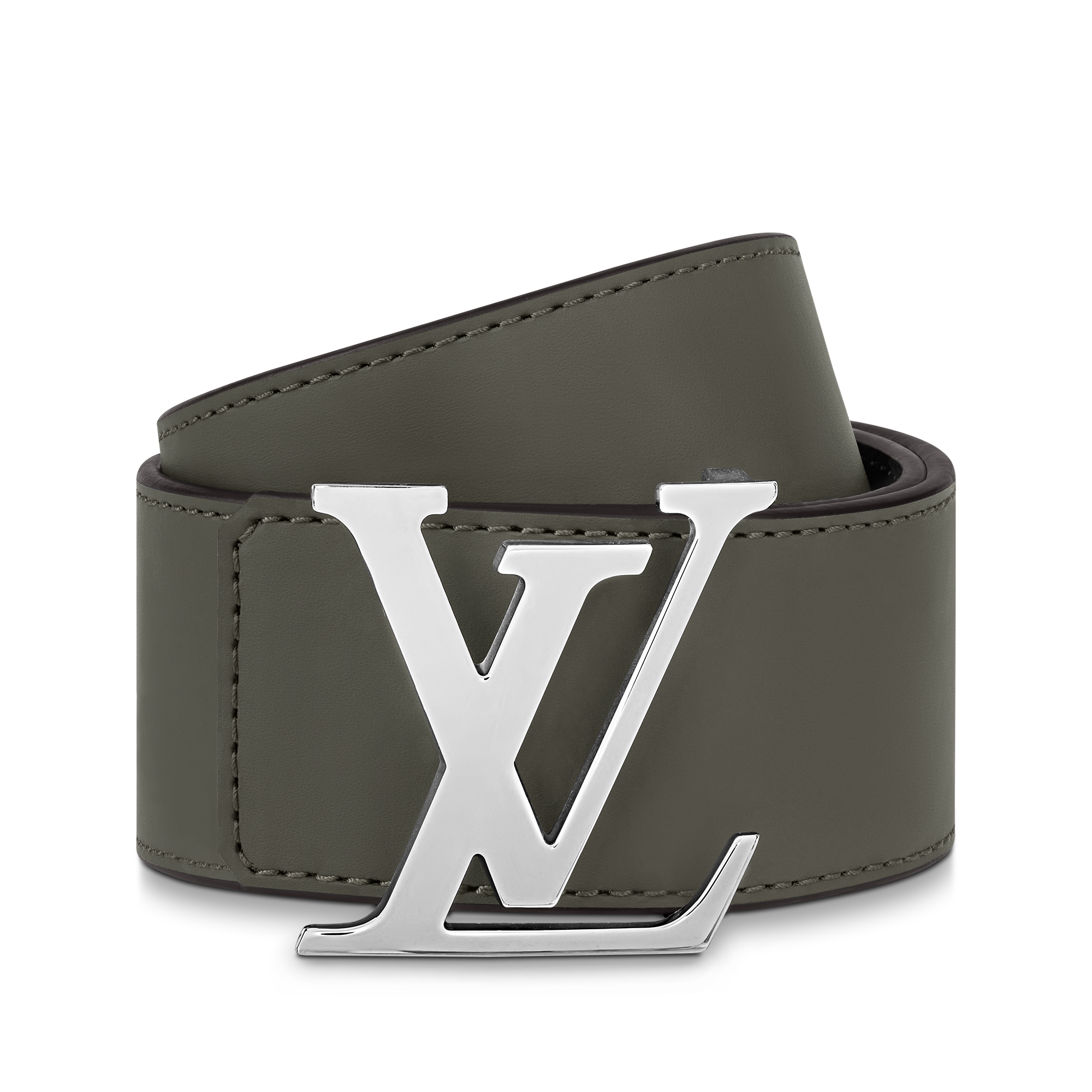 louis vuitton mens black belt