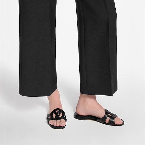 Shoes Mules LV Isola Flat Mule | Louis Vuitton ® (Product zoom)