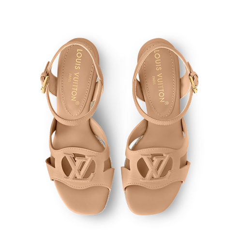 Shoes Sandals and Espadrilles LV Isola Wedge Espadrille | Louis Vuitton ® (Product zoom)