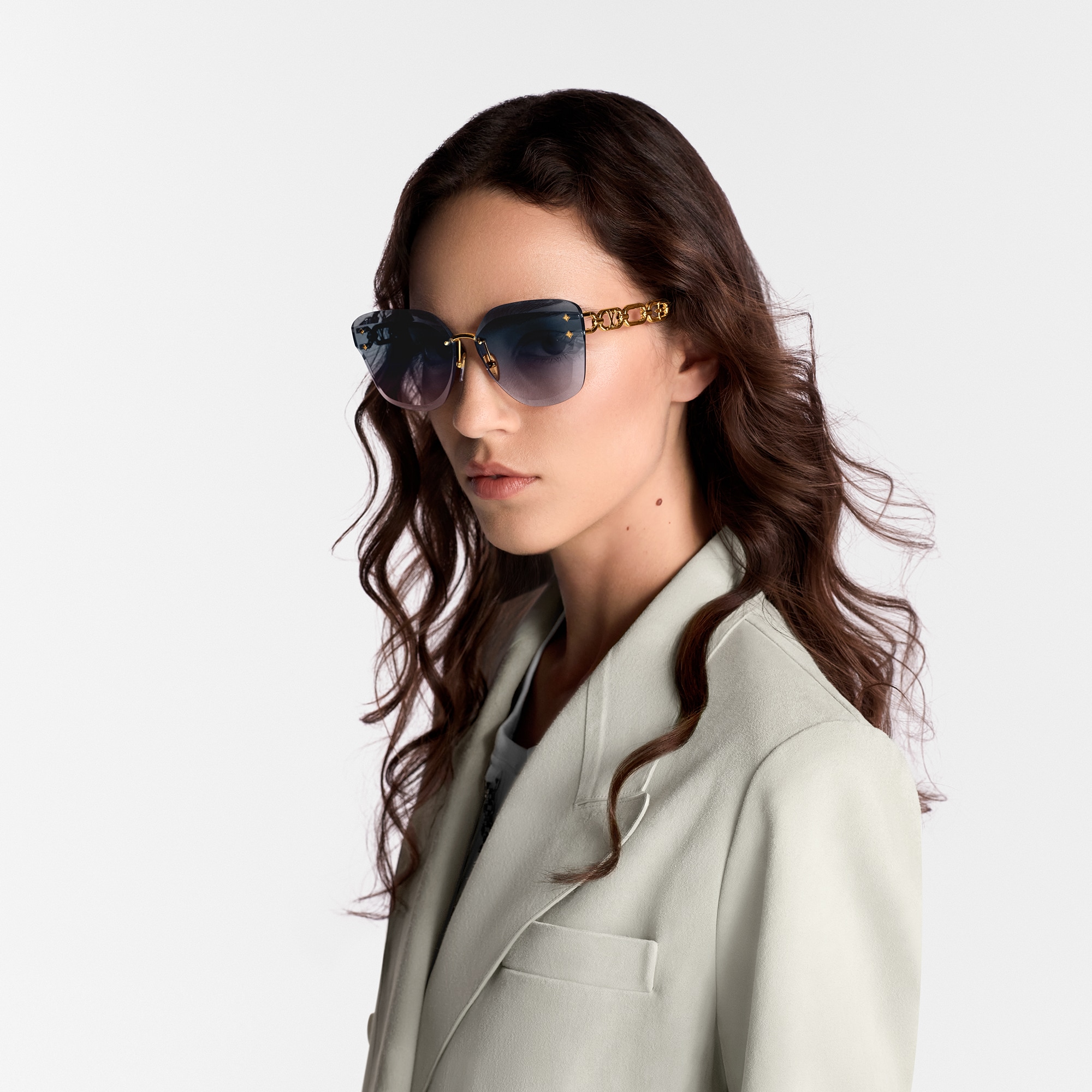 S00 Accessories Sunglasses LV Jewel Cat Eye Sunglasses | Louis Vuitton ® (Product zoom)