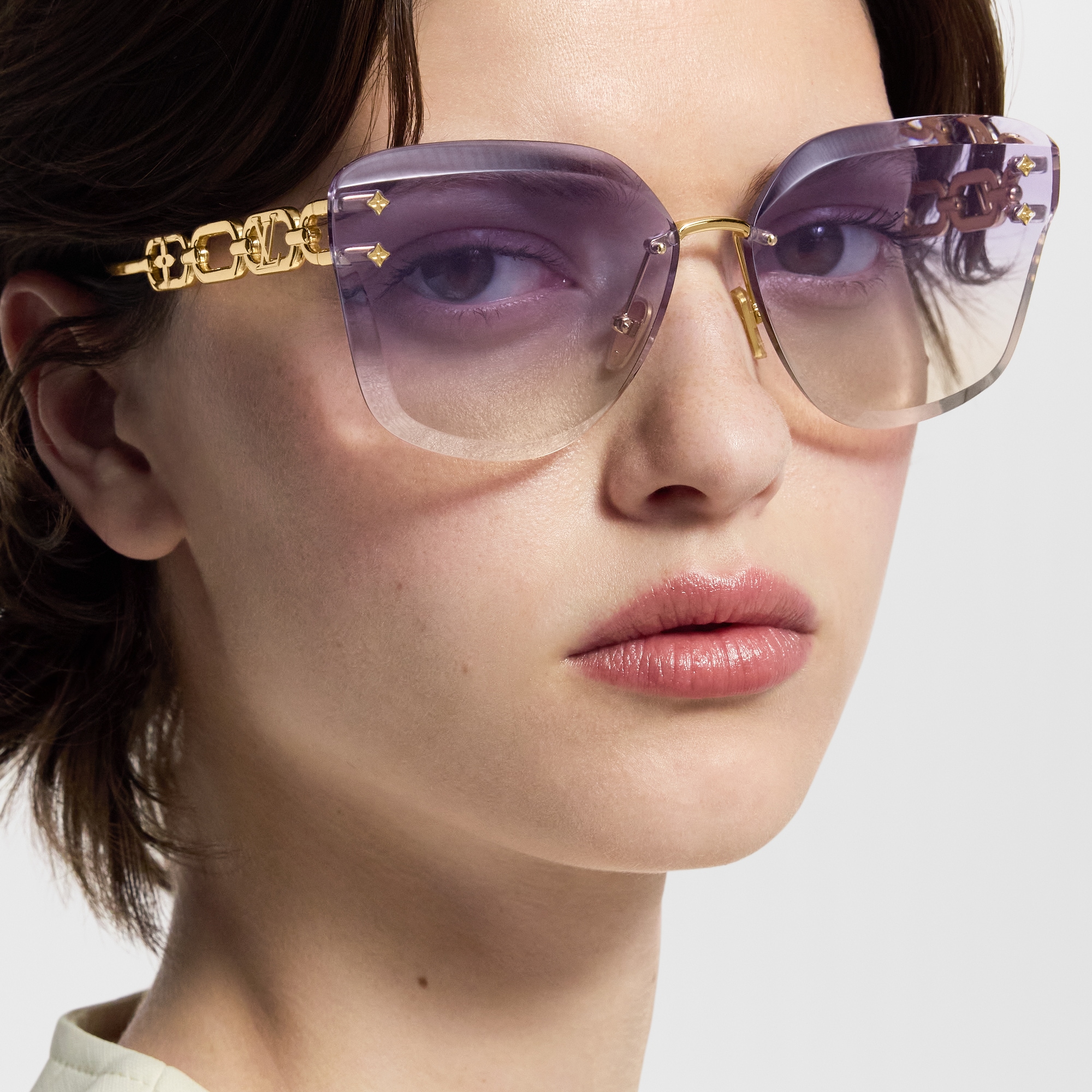 S00 Accessories Sunglasses LV Jewel Cat Eye Sunglasses | Louis Vuitton ® (Product zoom)