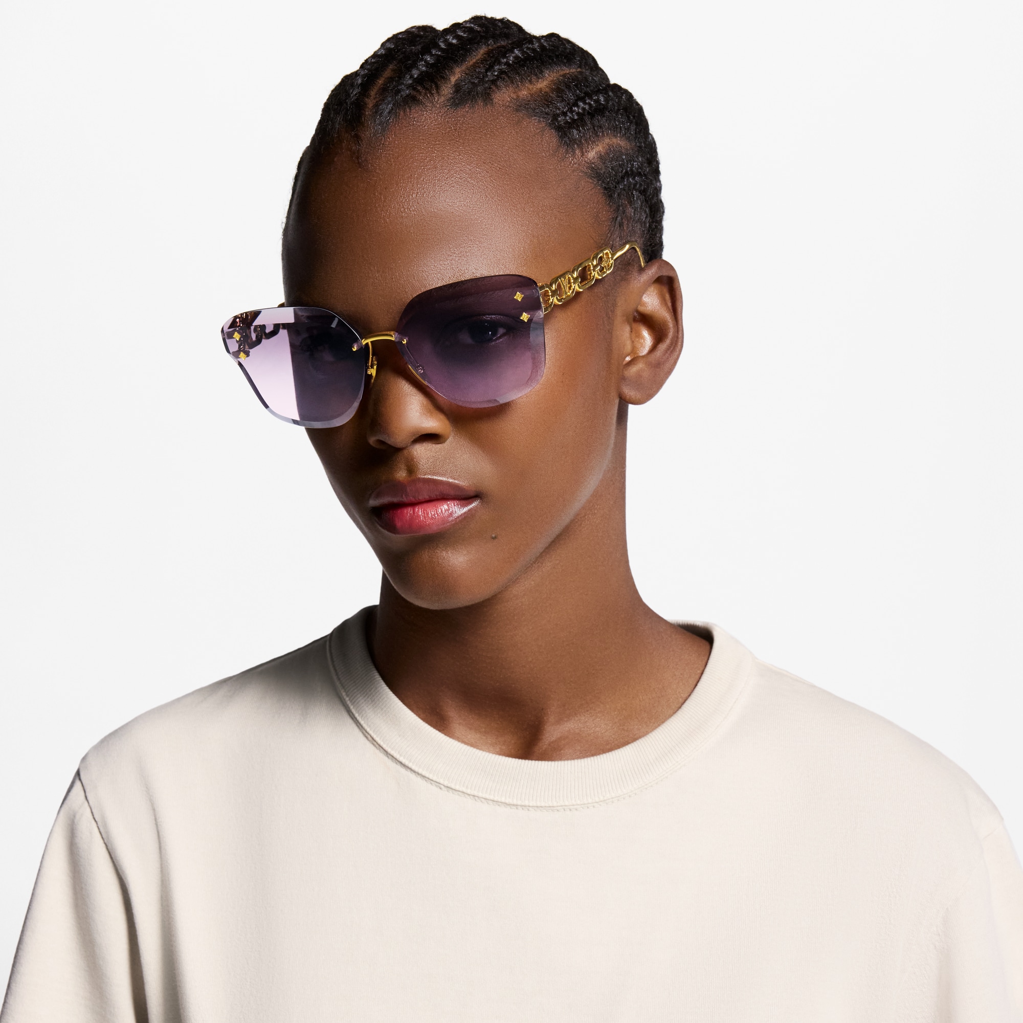 Louis Vuitton LV Jewel Cat Eye Sunglasses LV Jewel Cat Eye Sunglasses S00 - Women - Accessories  main image 2