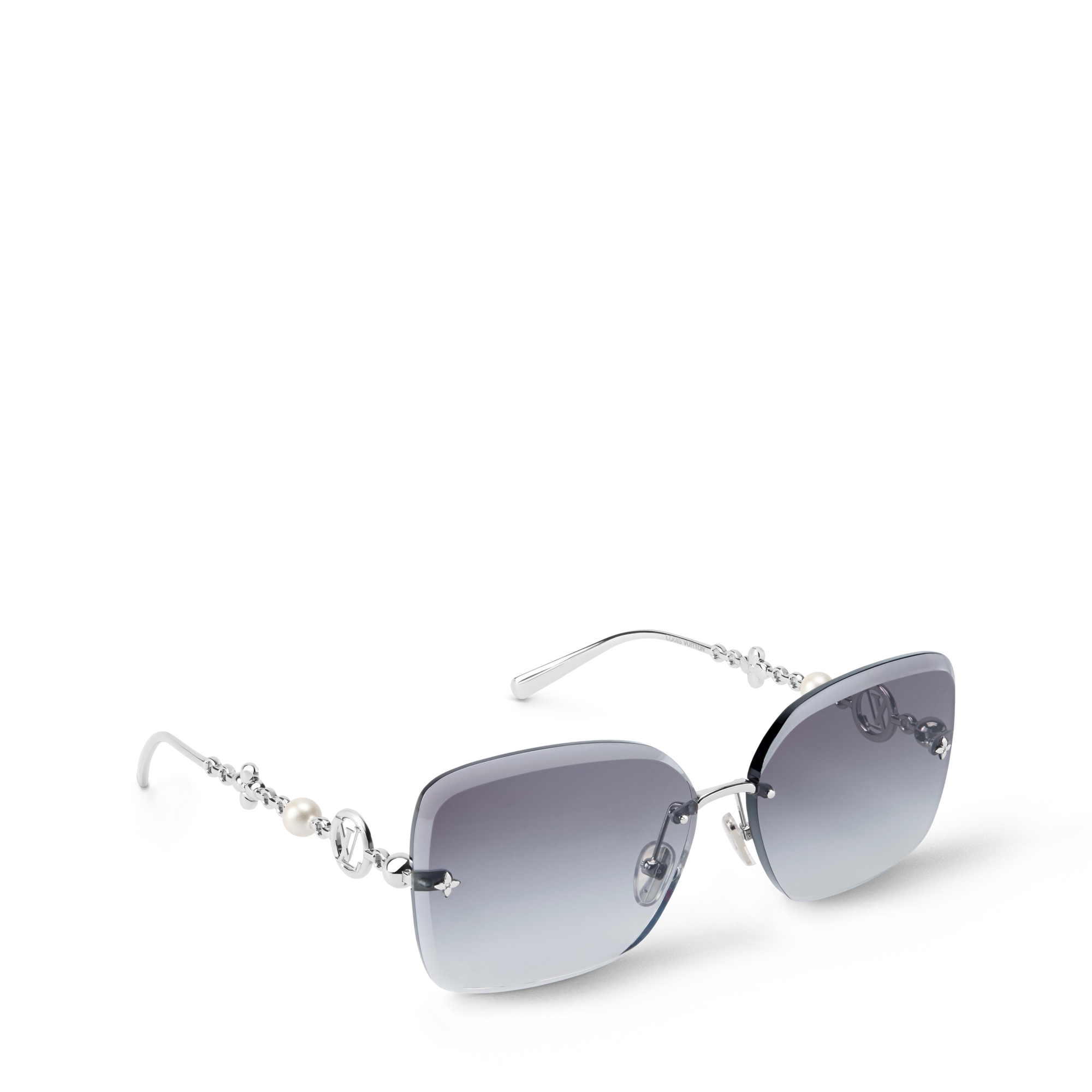 LV Jewel Pearl Square Sunglasses S00 - Women - Accessories  display picture 3