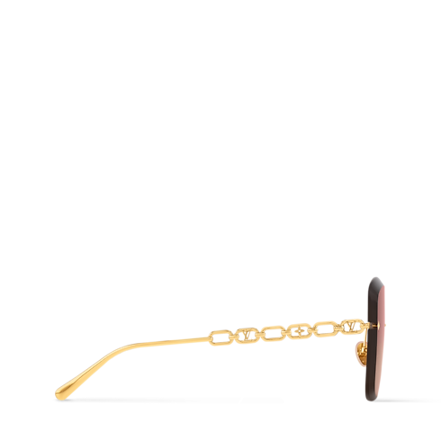 S00 Accessories Eyewear LV Jewel Round Cat Eye Sunglasses | Louis Vuitton ® (Product zoom)