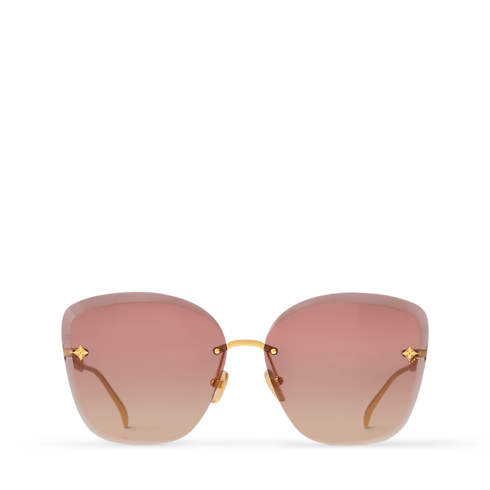 S00 Accessories Eyewear LV Jewel Round Cat Eye Sunglasses | Louis Vuitton ® (Product zoom)