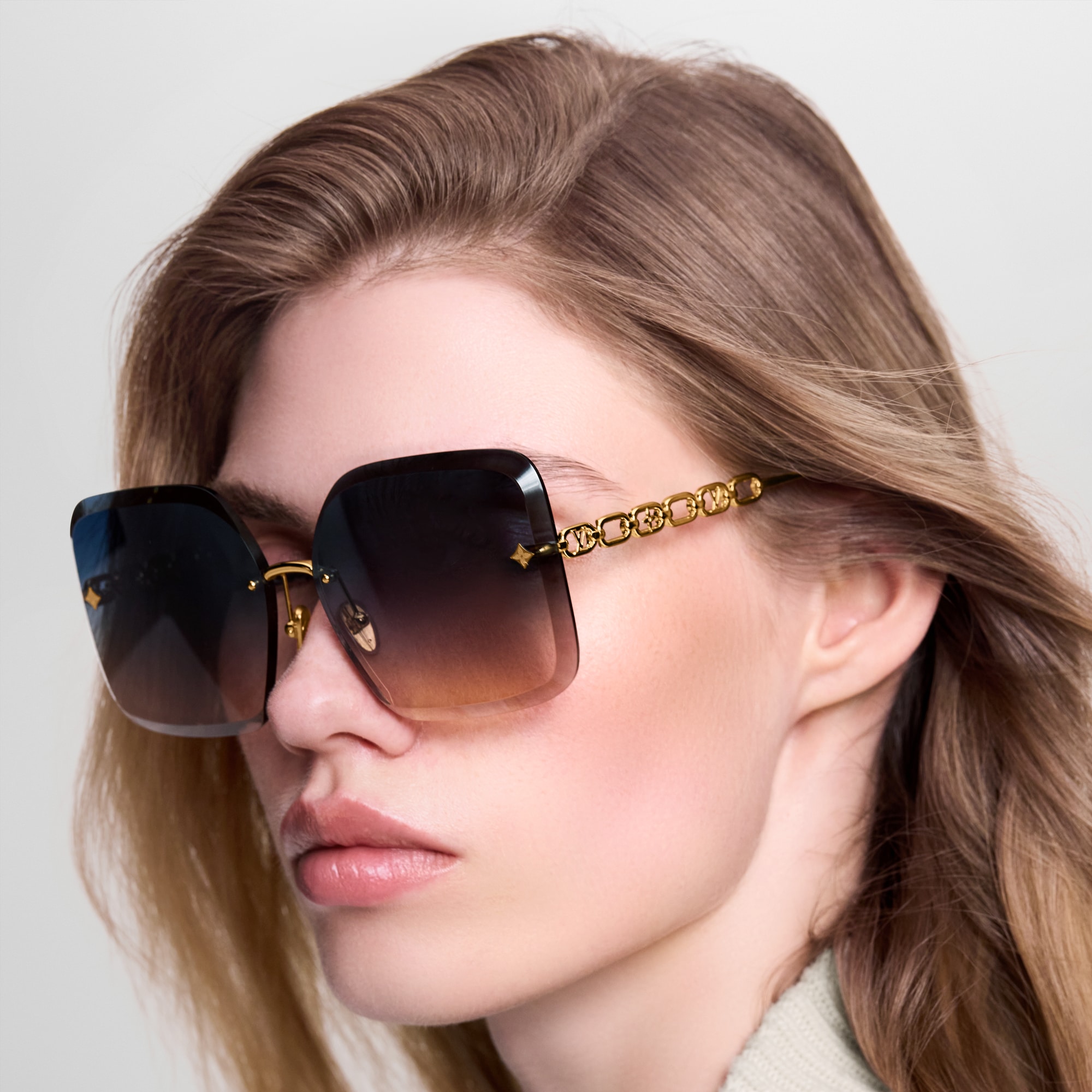 S00 Accessories Sunglasses LV Jewel Square Sunglasses | Louis Vuitton ® (Product zoom)