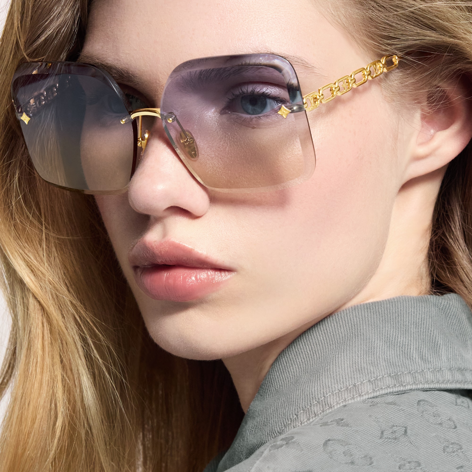 S00 Accessories Sunglasses LV Jewel Square Sunglasses | Louis Vuitton ® (Product zoom)