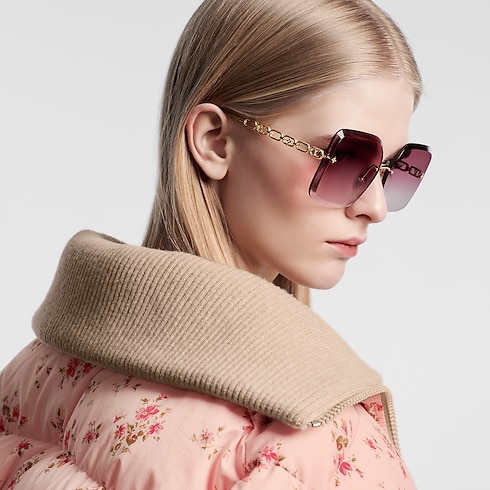 S00 Accessories Eyewear LV Jewel Square Sunglasses | Louis Vuitton ® (Product zoom)