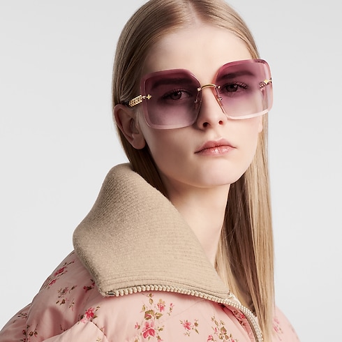 S00 Accessories Eyewear LV Jewel Square Sunglasses | Louis Vuitton ® (Product zoom)