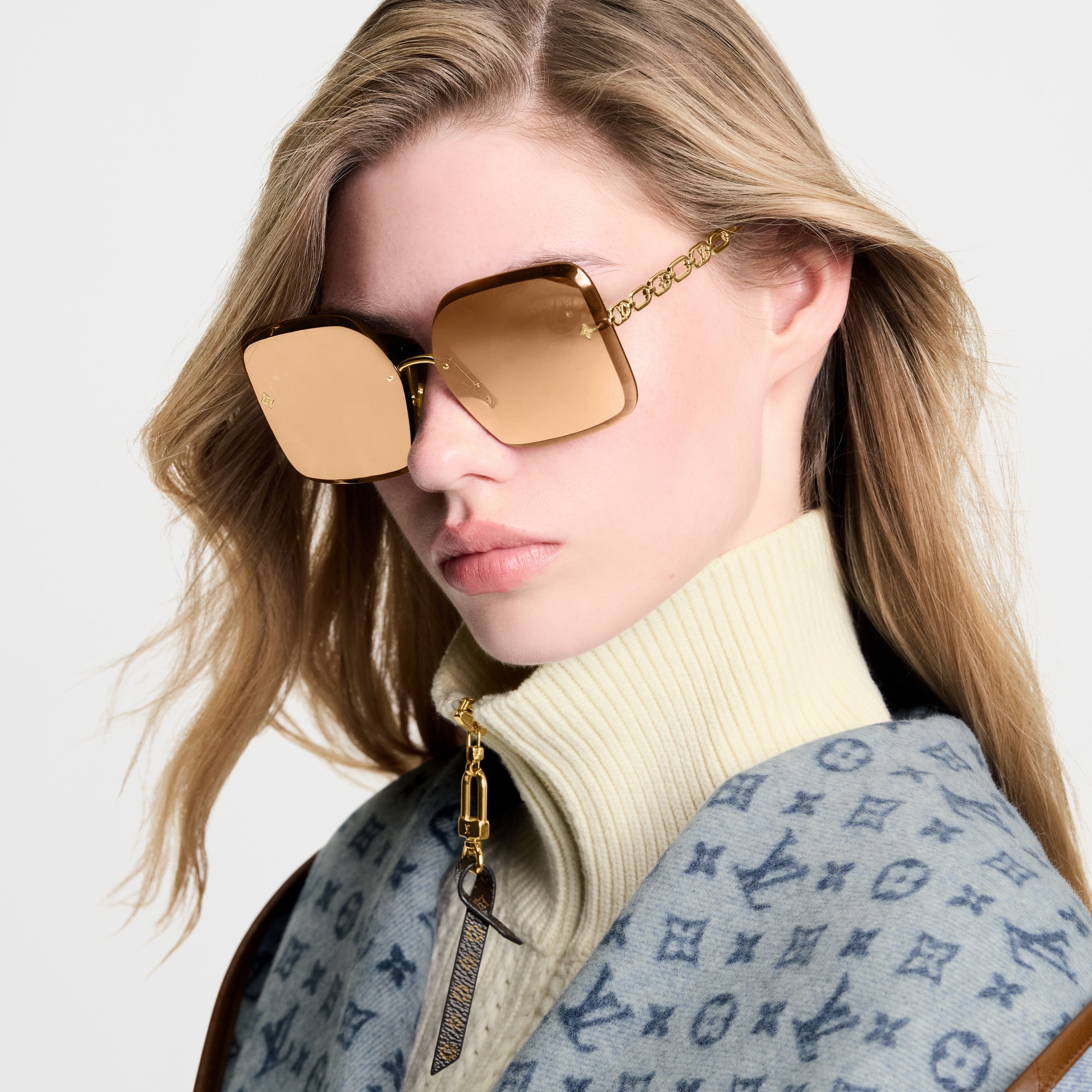 S00 Accessories Eyewear LV Jewel Square Sunglasses | Louis Vuitton ® (Product zoom)