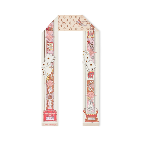 S00 Accessories Silk Squares and Bandeaus LV Journey Bandeau | Louis Vuitton ® (Product zoom)