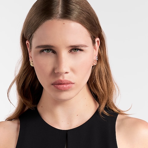 S00 Fashion Jewelry All Fashion Jewelry LV Lace Earrings | Louis Vuitton ® (Product zoom)