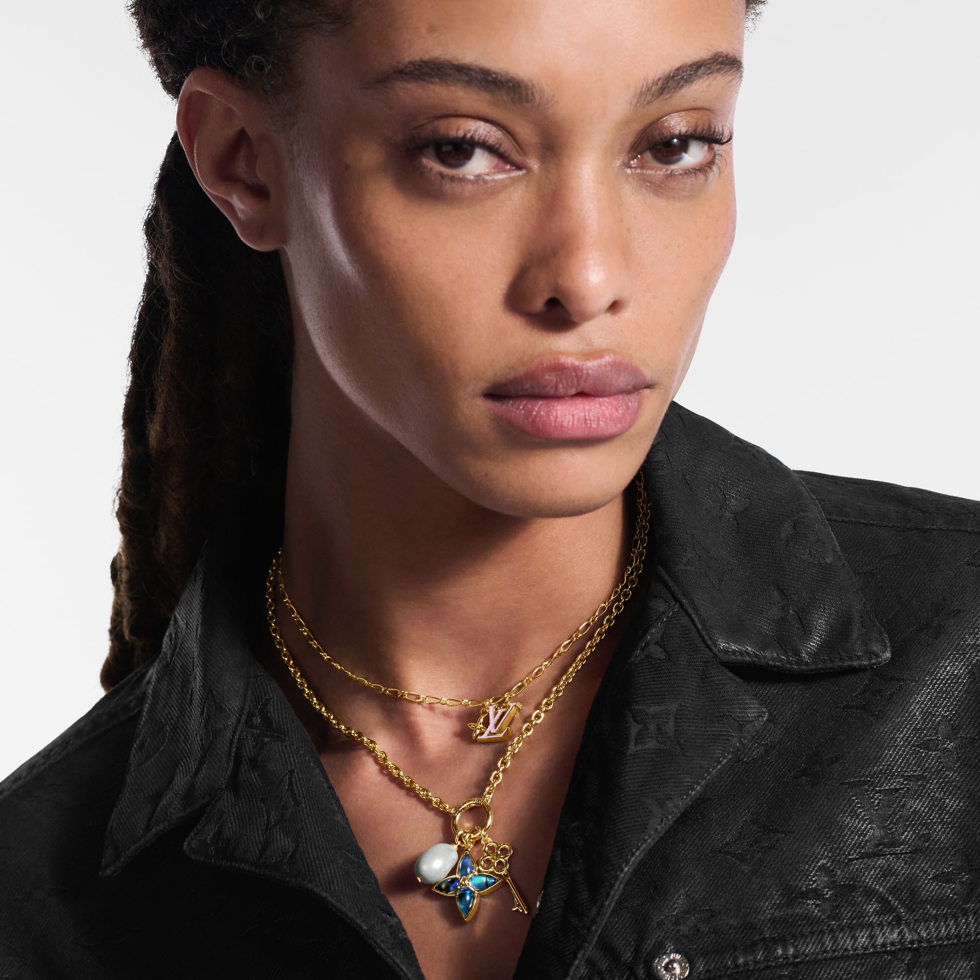 LV Layer Color Necklace