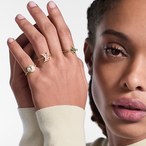 S00 Fashion Jewelry All Fashion Jewelry LV Layer Color ring set | Louis Vuitton ® (Product zoom)