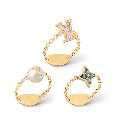 S00 Fashion Jewelry All Fashion Jewelry LV Layer Color ring set | Louis Vuitton ® (Product zoom)