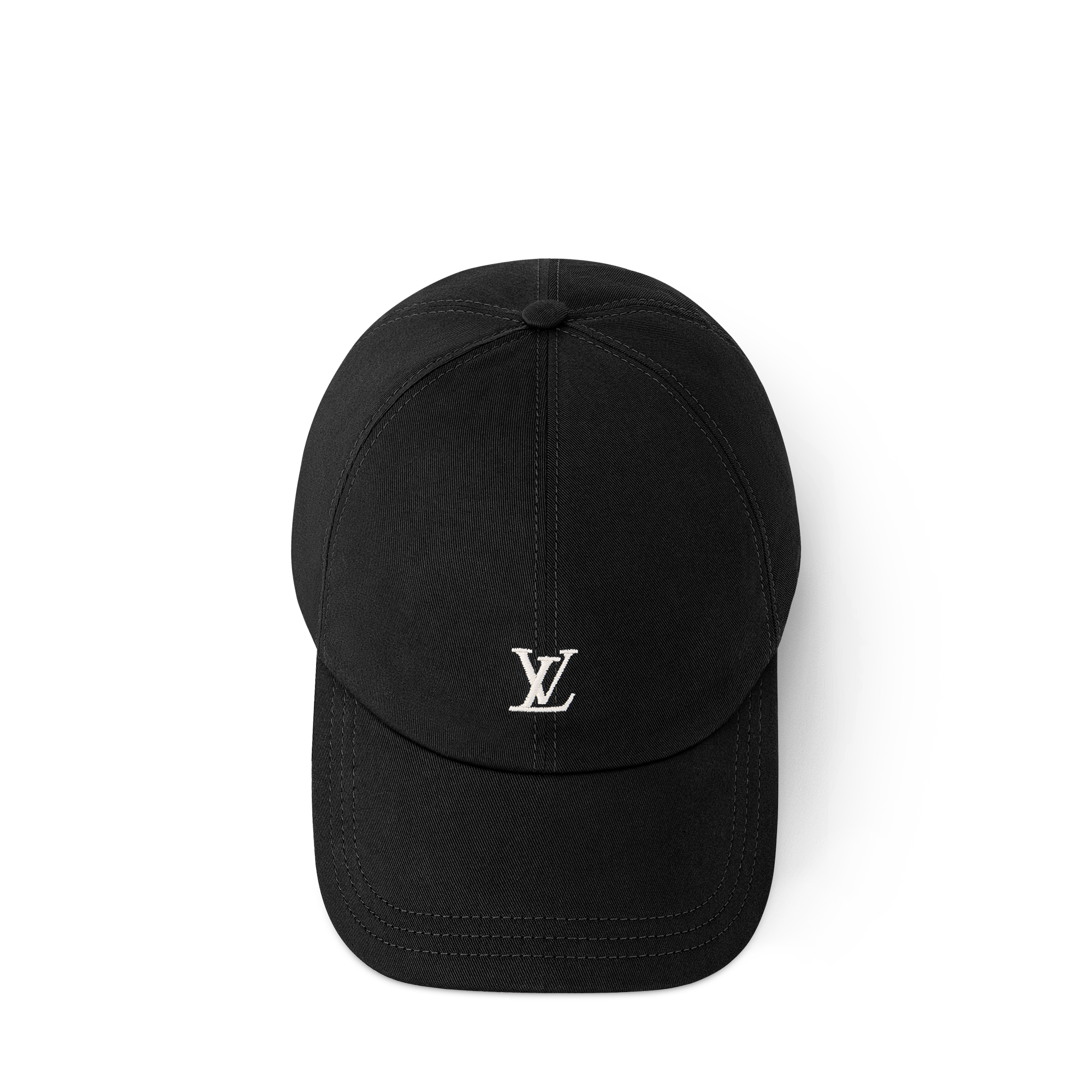 Louis Vuitton Black Monogram Cap Louis Vuitton Flower Monogram Cap Black - US main image 2