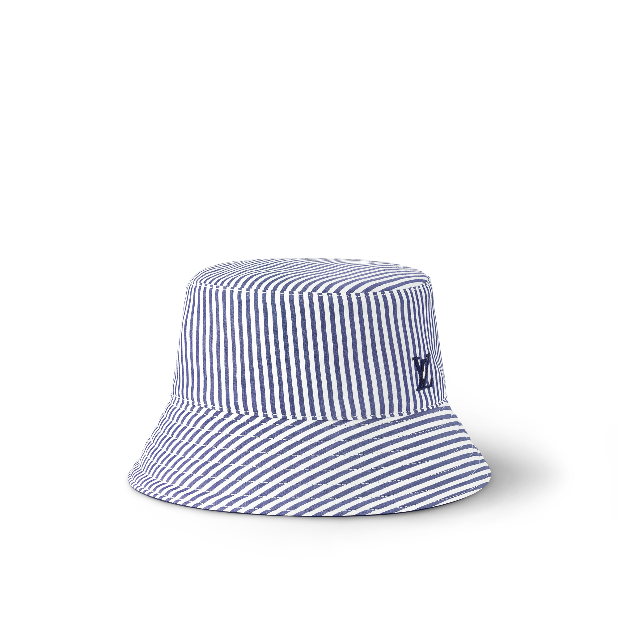 LV League Striped Bucket Hat