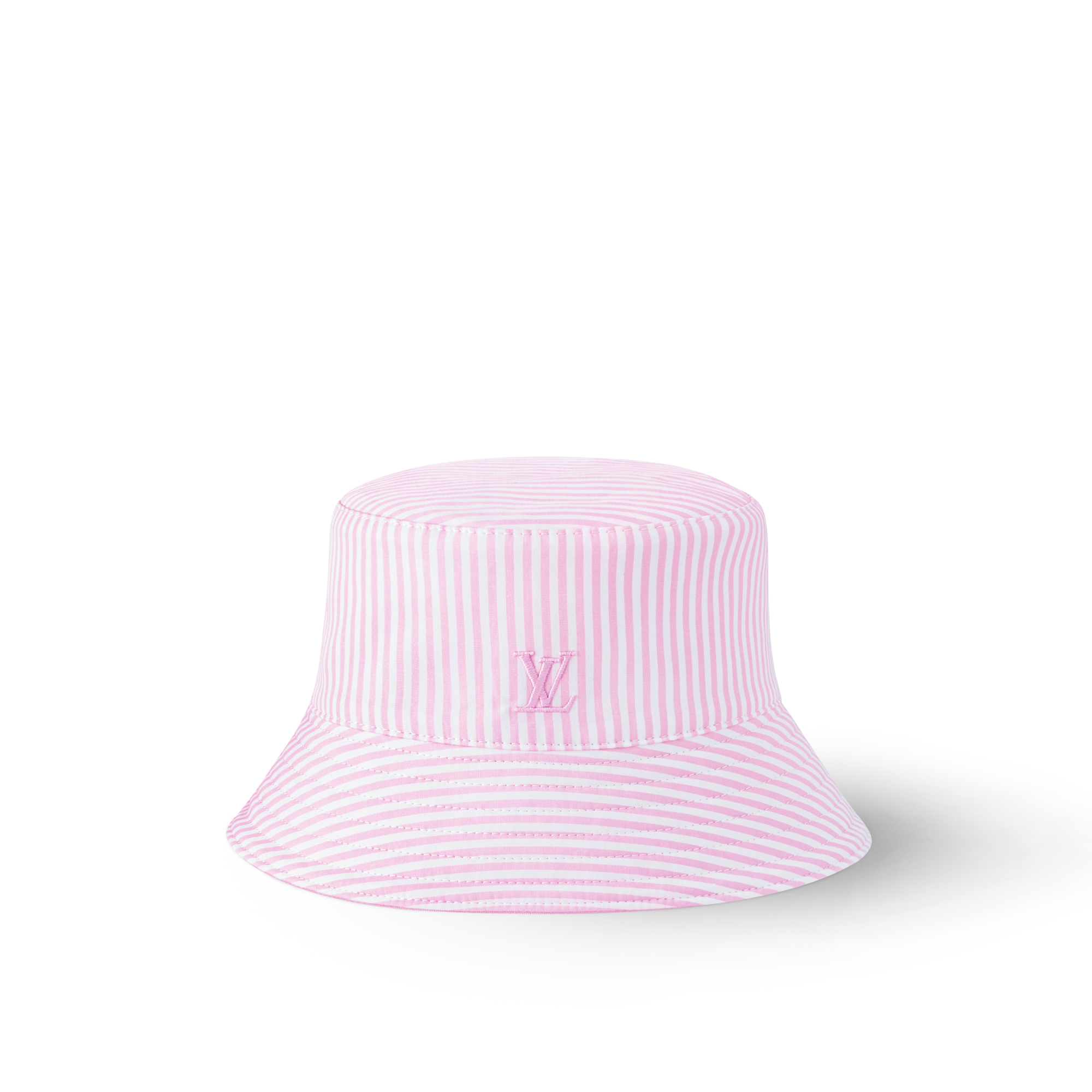S00 Accessories Hats and Gloves LV League Striped Bucket Hat | Louis Vuitton ® (Product zoom)