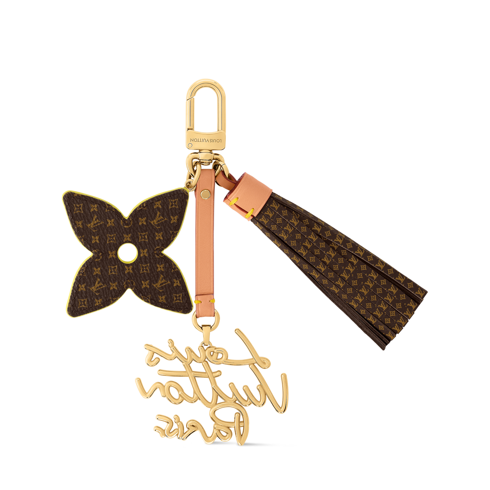LV Lettering Stacking Bag Charm