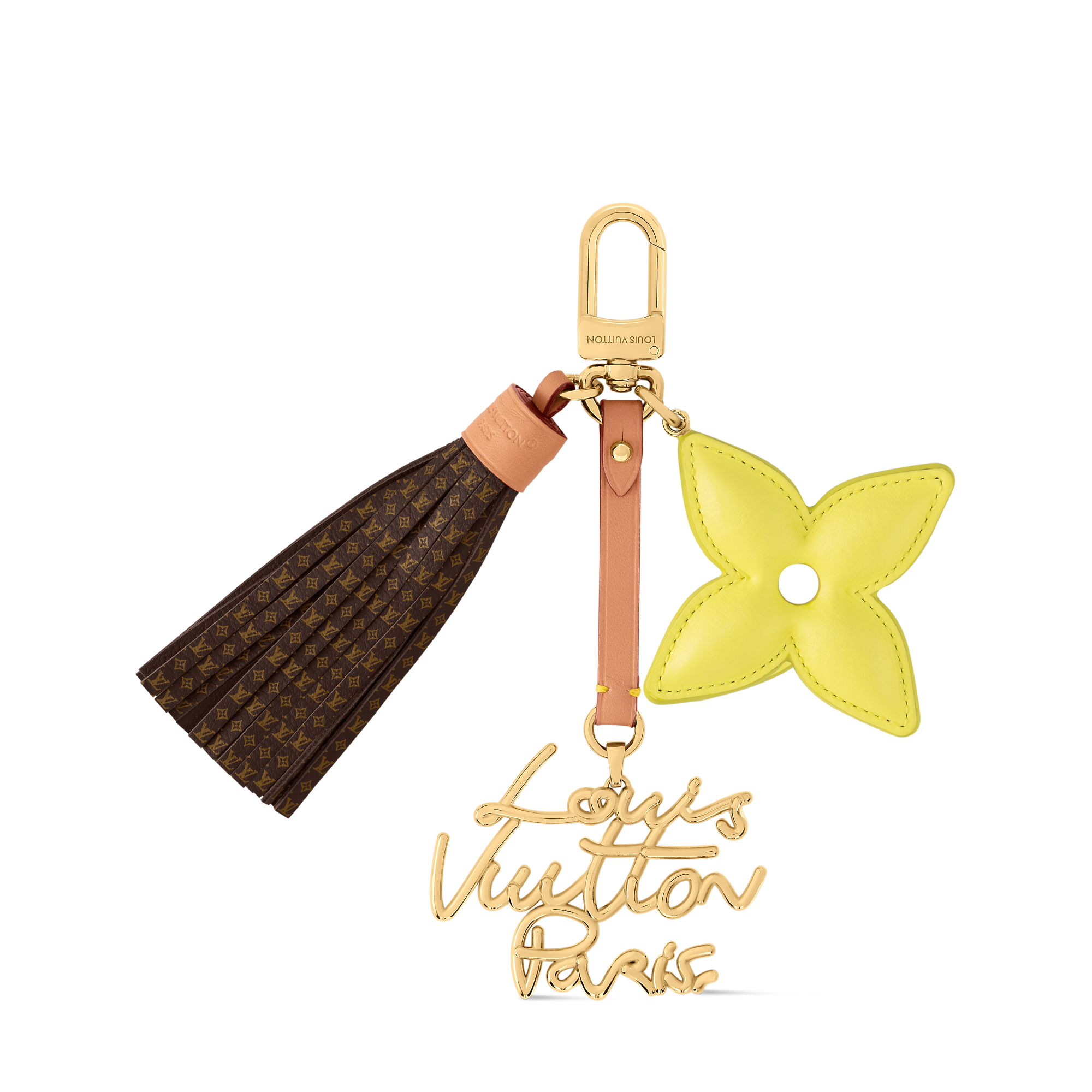 LV Lettering Stacking Bag Charm