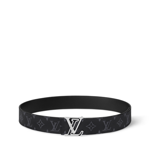 Monogram Eclipse Canvas Accessories Belts LV Line 40mm Reversible Belt | Louis Vuitton ® (Product zoom)