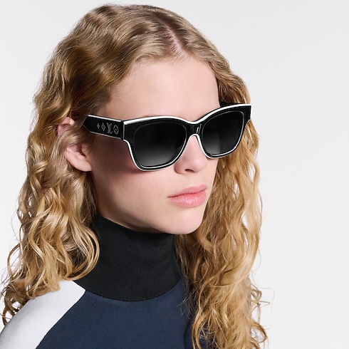 S00 Accessories Eyewear LV Line Square Sunglasses | Louis Vuitton ® (Product zoom)