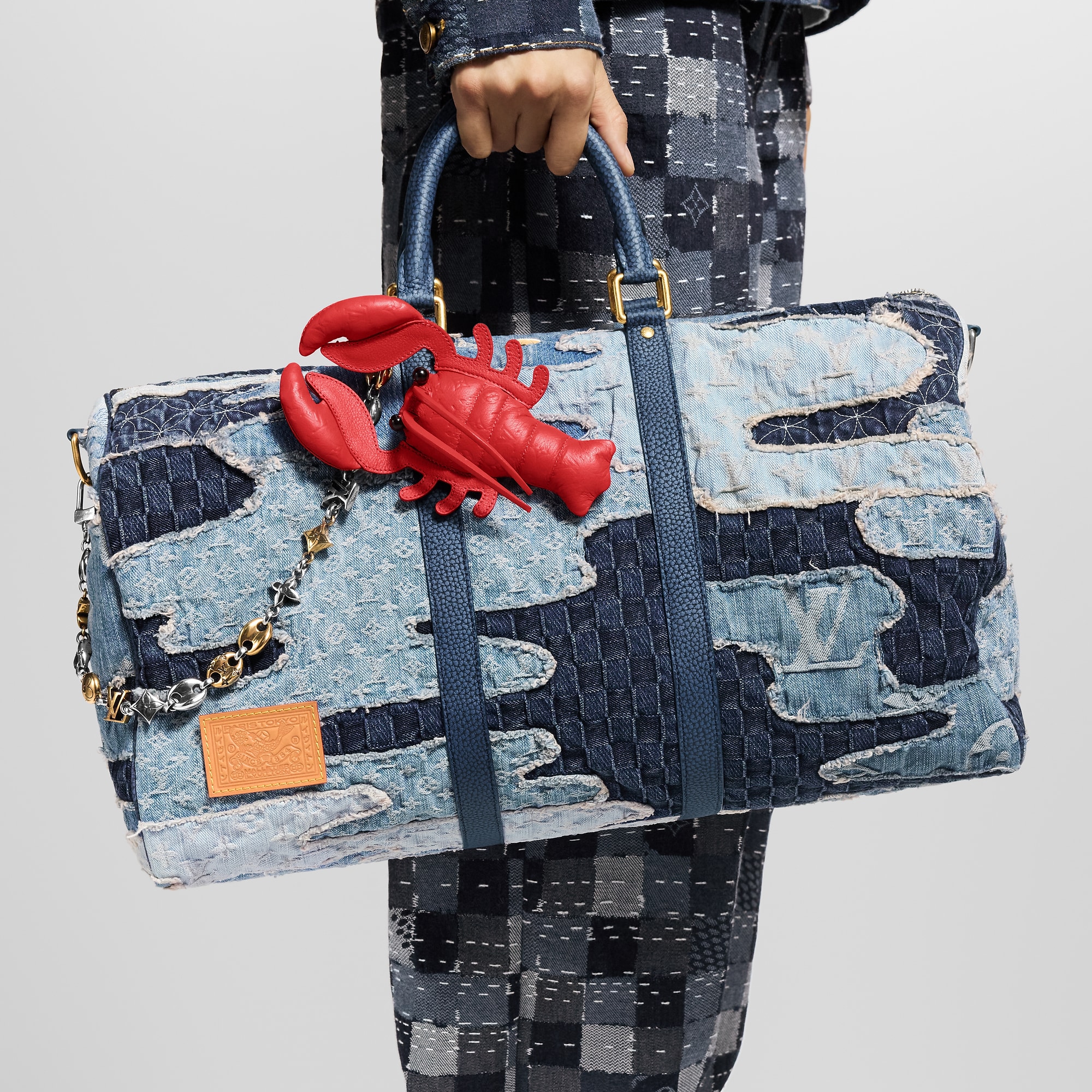 LV Lobster Bag Charm