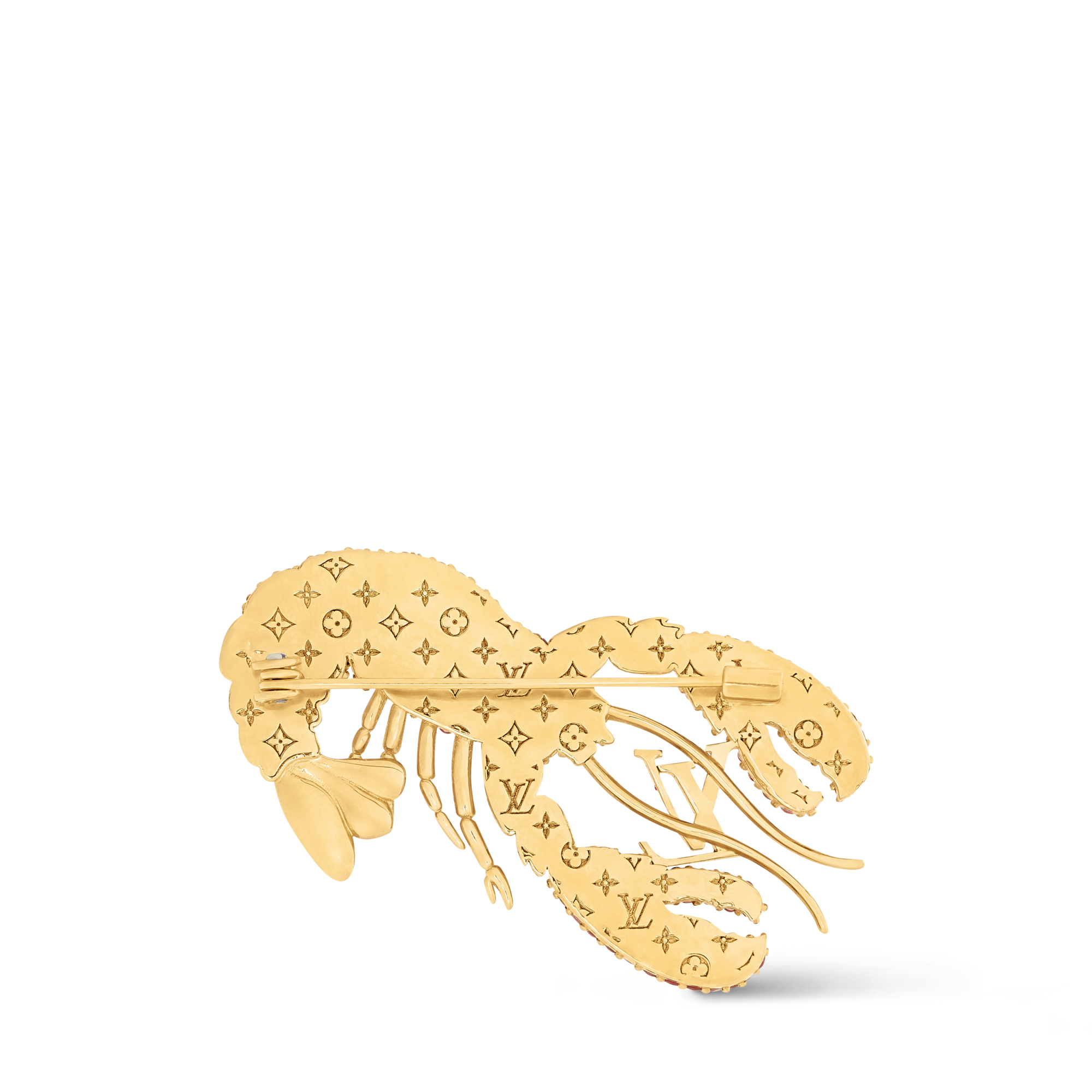 S00 Fashion Jewelry Fashion Jewelry LV Lobster Brooch | Louis Vuitton ® (Product zoom)