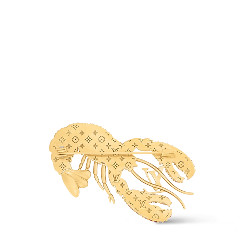 S00 Fashion Jewelry Fashion Jewelry LV Lobster Brooch | Louis Vuitton ® (Product zoom)
