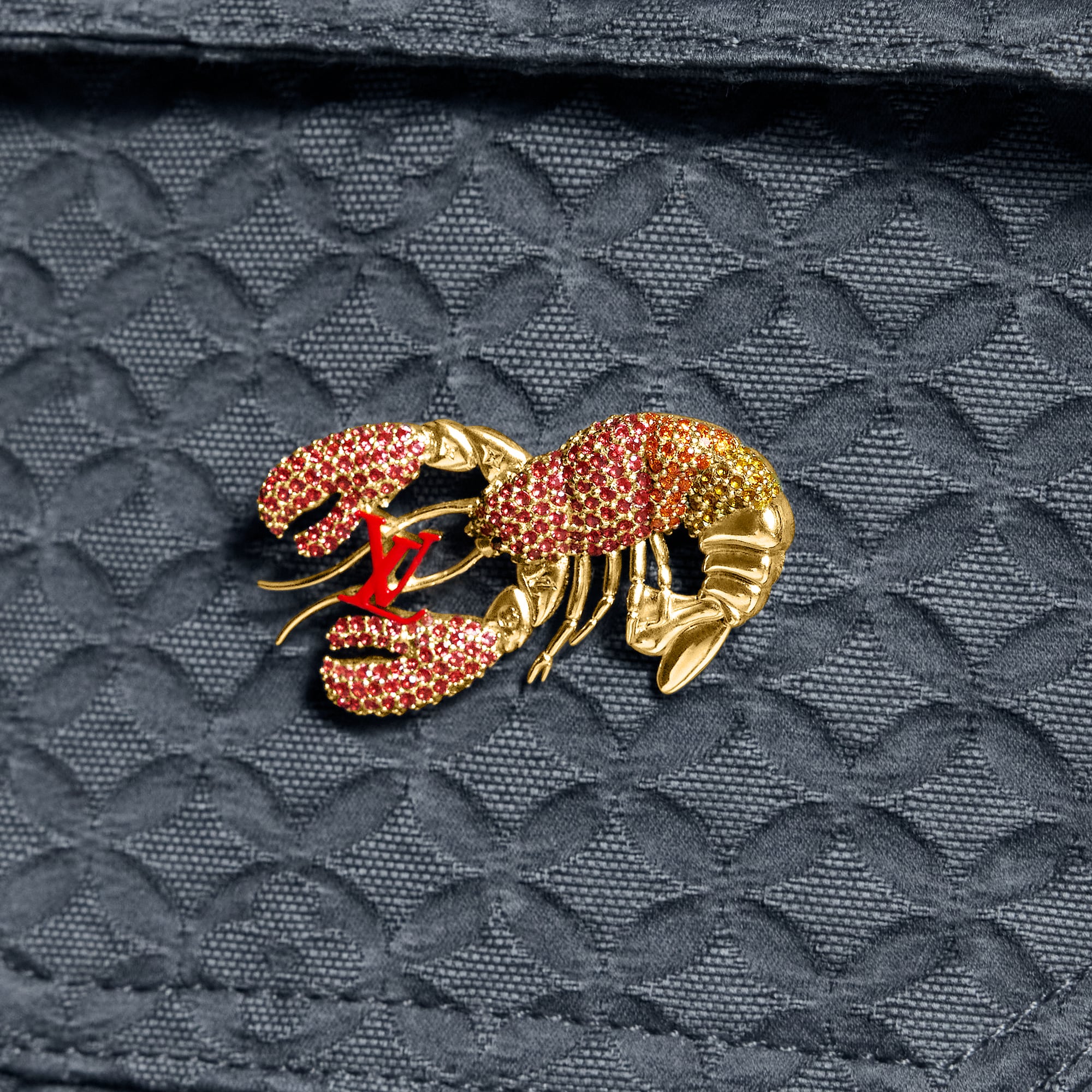 S00 Fashion Jewelry Fashion Jewelry LV Lobster Brooch | Louis Vuitton ® (Product zoom)