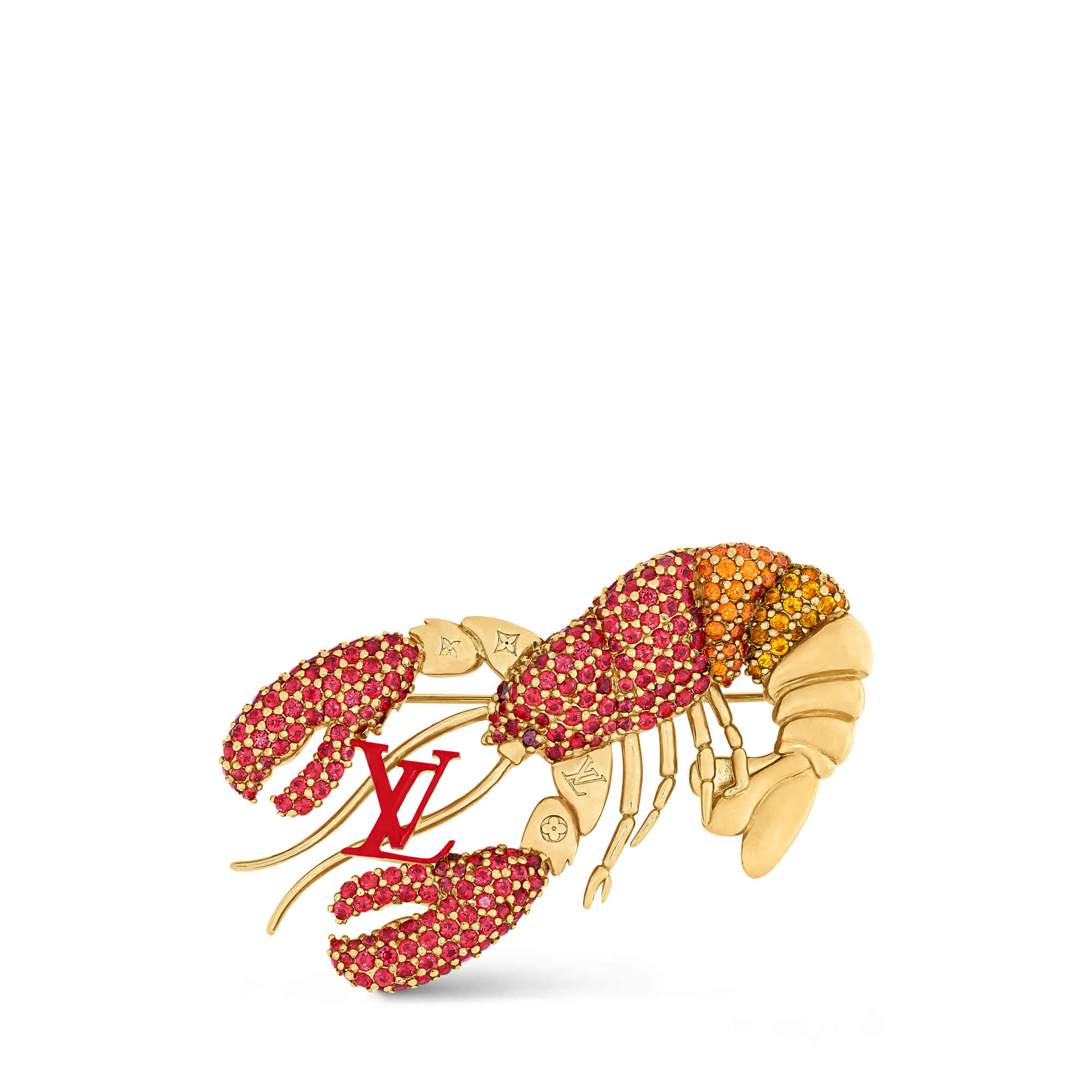 S00 Fashion Jewelry Fashion Jewelry LV Lobster Brooch | Louis Vuitton ® (Product zoom)